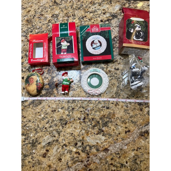 Hallmark Other - Hallmark Keepsake Ornaments Lot of 4 Looney Tunes, On The Links